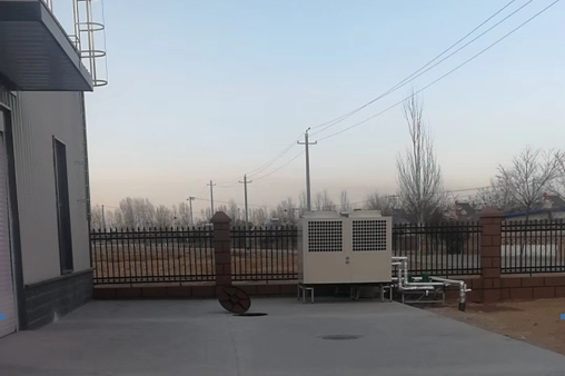 2020年宁夏养殖厂空气能400平米采暧项目