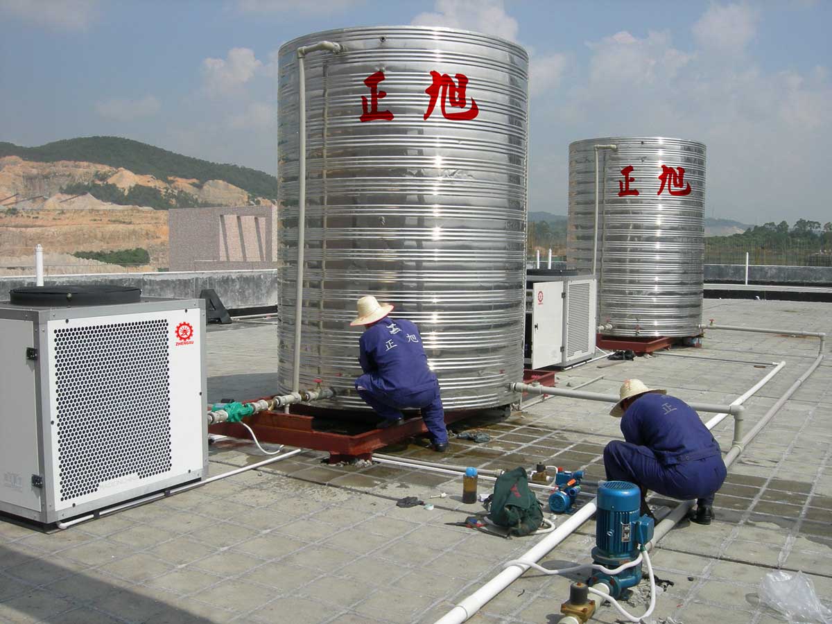 福天五天五金塑胶厂热泵热水项目