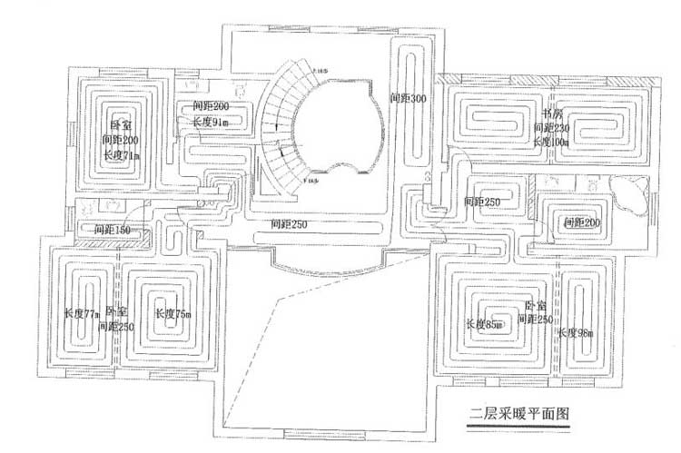 正旭空气能热泵采暖机采暖项目案例